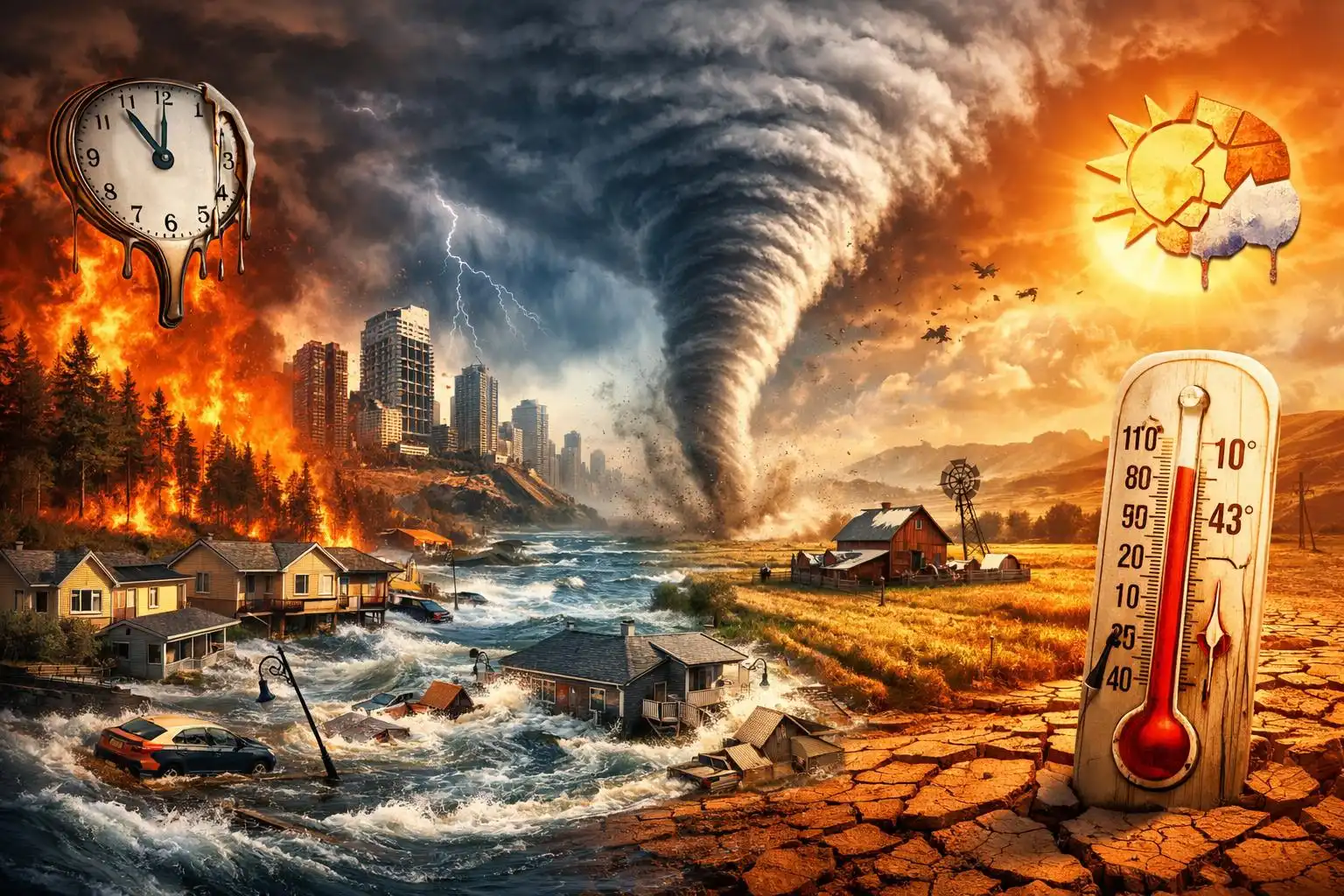 Extreme Weather on the Rise: How Climate Change is Fueling Unprecedented Events Across the Globe