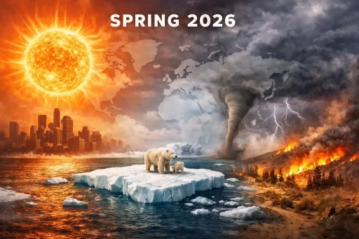 March Heat Records, Melting Arctic Ice, and Severe Weather: A Spring 2026 Weather Update