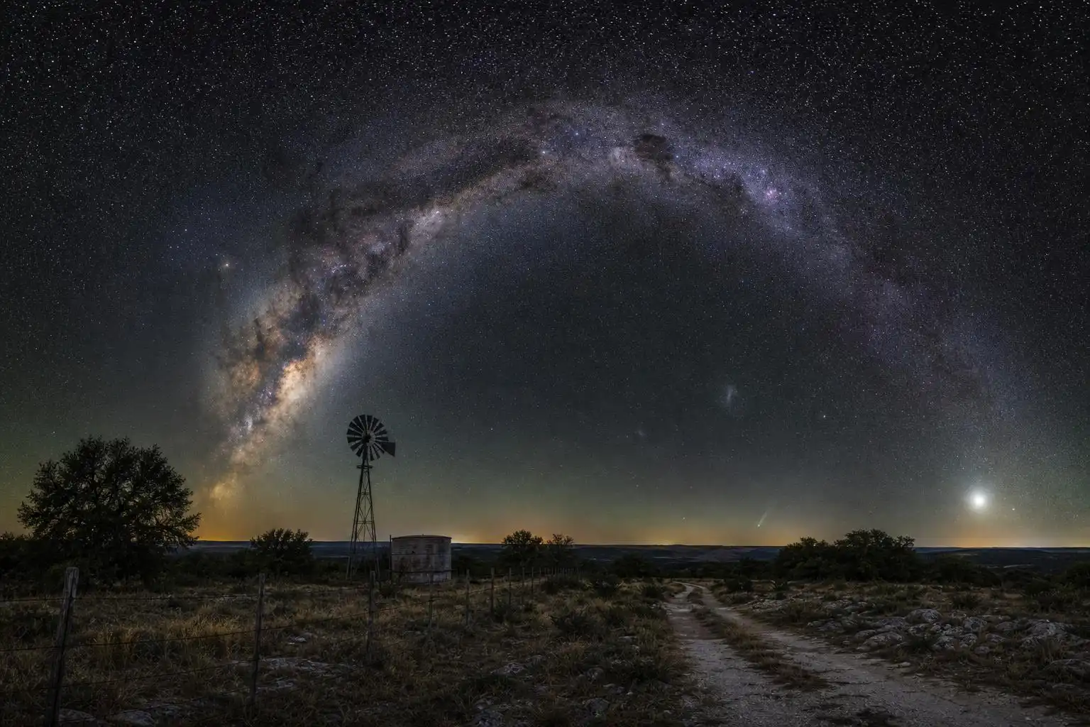 July 2026 Austin Sky Guide: Planets, the Milky Way, and a Comet You Can Actually Find
