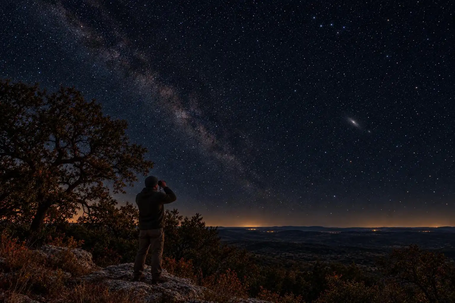 October 2026 Austin Sky Guide: Saturn, Orionids, and Autumn Star Clusters